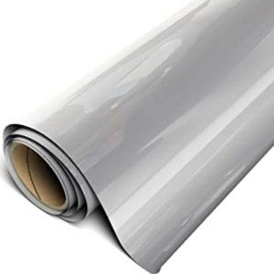 5 Yards SILVER Siser Easyweed Heat Transfer Vinyl 15" x 5 Yard Iron-On Heat Pres